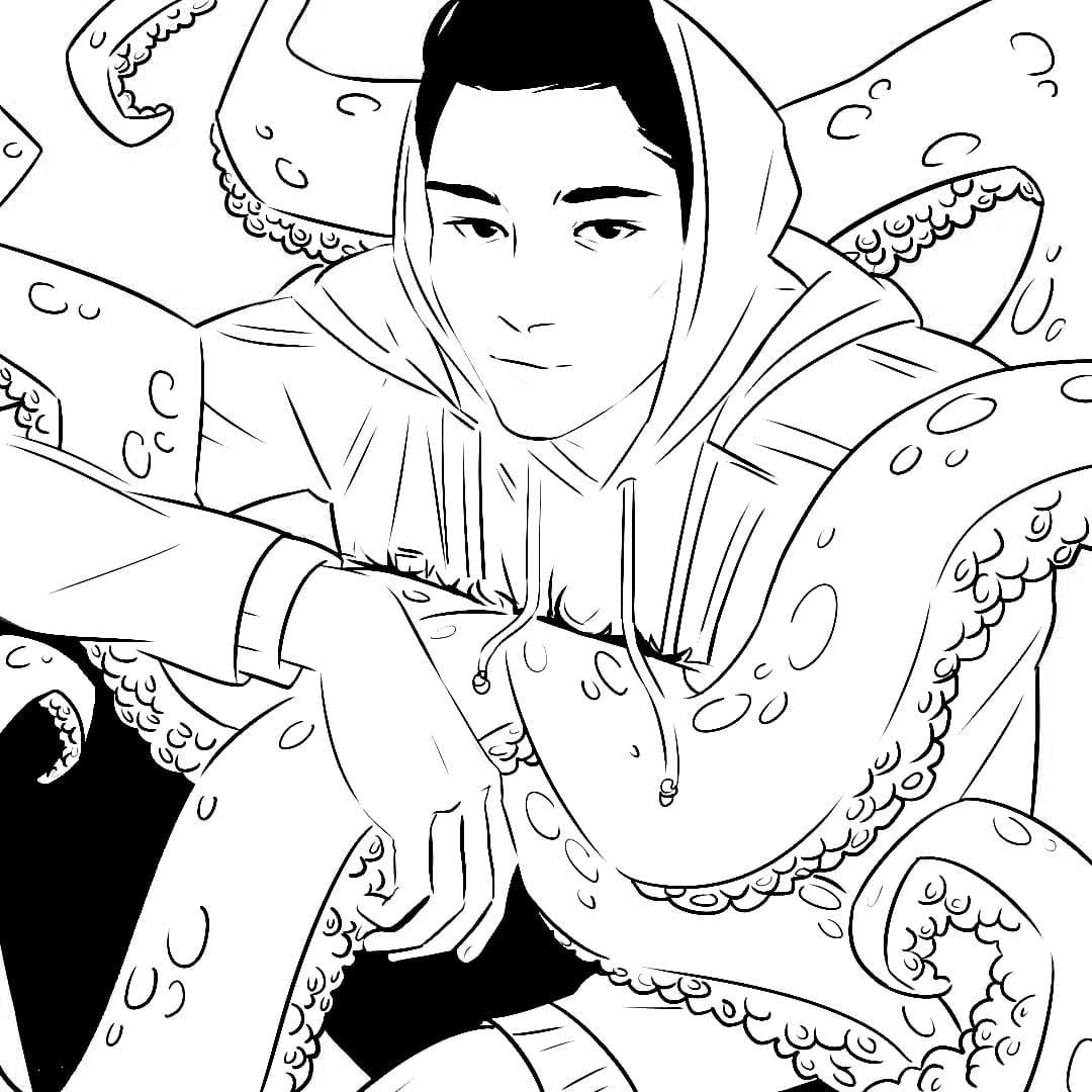 Umbrella academy coloring pages best images free printable