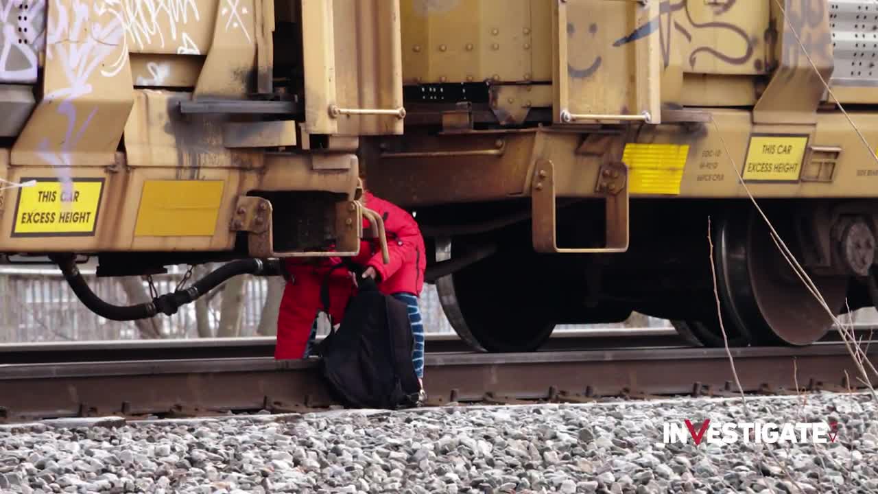As rail profits soar blocked crossings force kids to crawl under trains to get to school