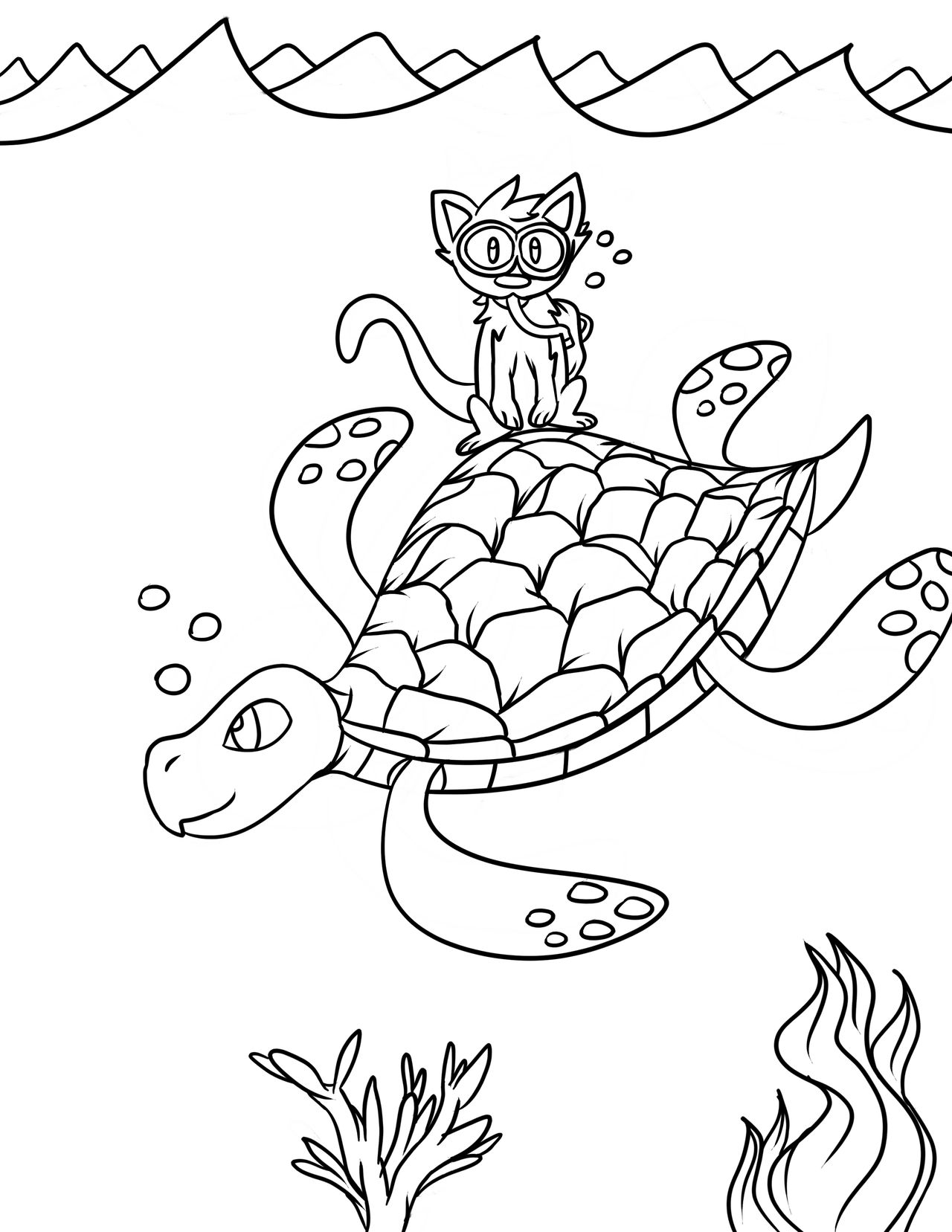 Underwater buddies