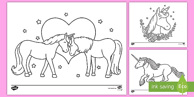 Free unirn louring pages louring sheets