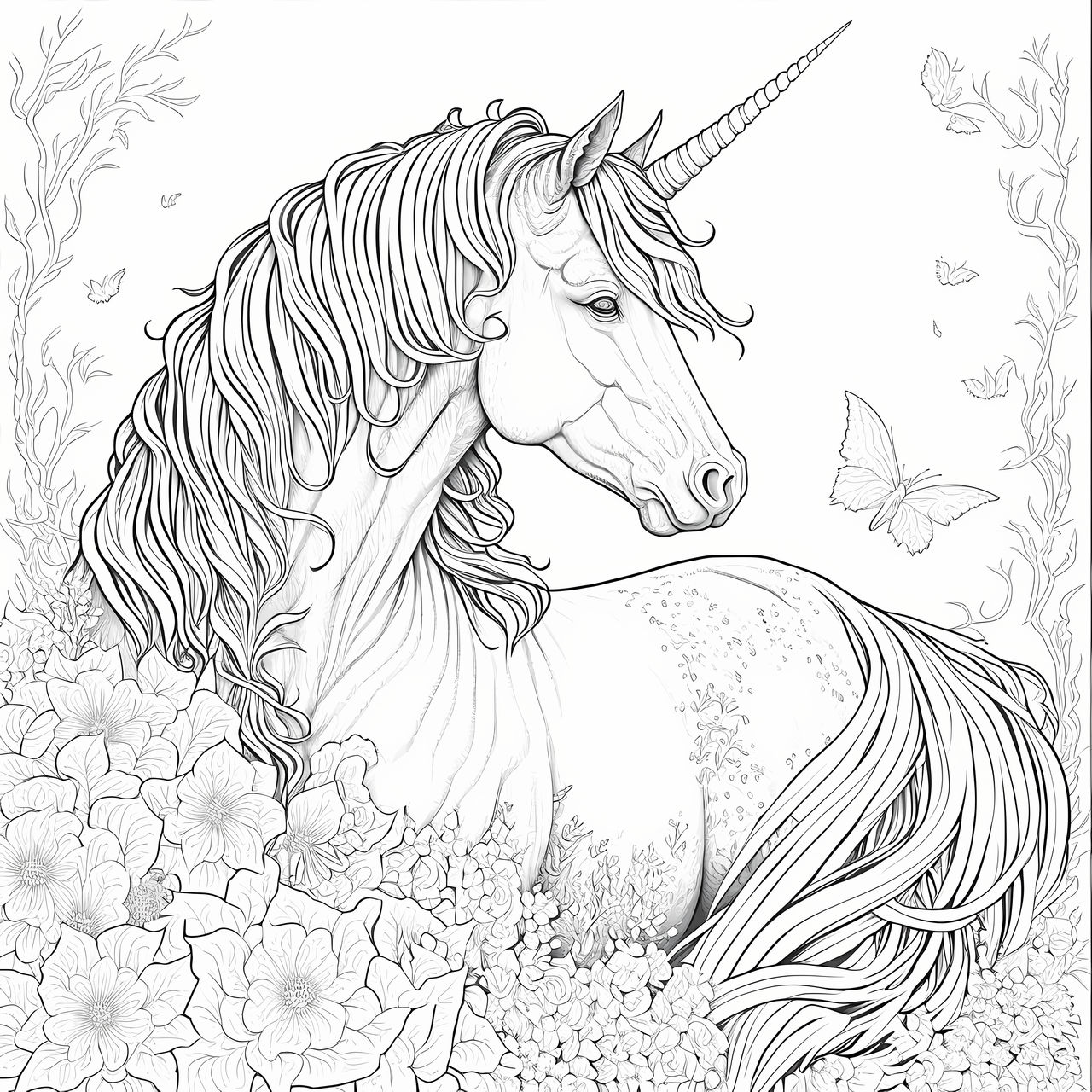 Coloring book page