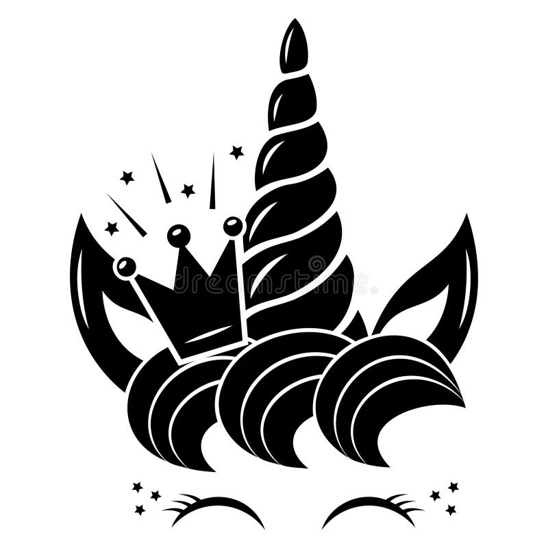 Stencil unicorn stock illustrations â stencil unicorn stock illustrations vectors clipart