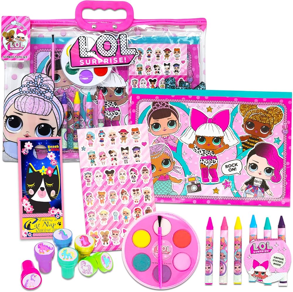 L o lol dolls stationery set for girls