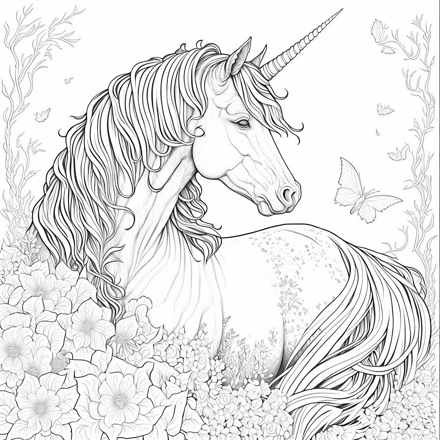 Coloring book page