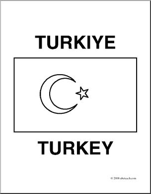 Clip art flags united nations coloring page i