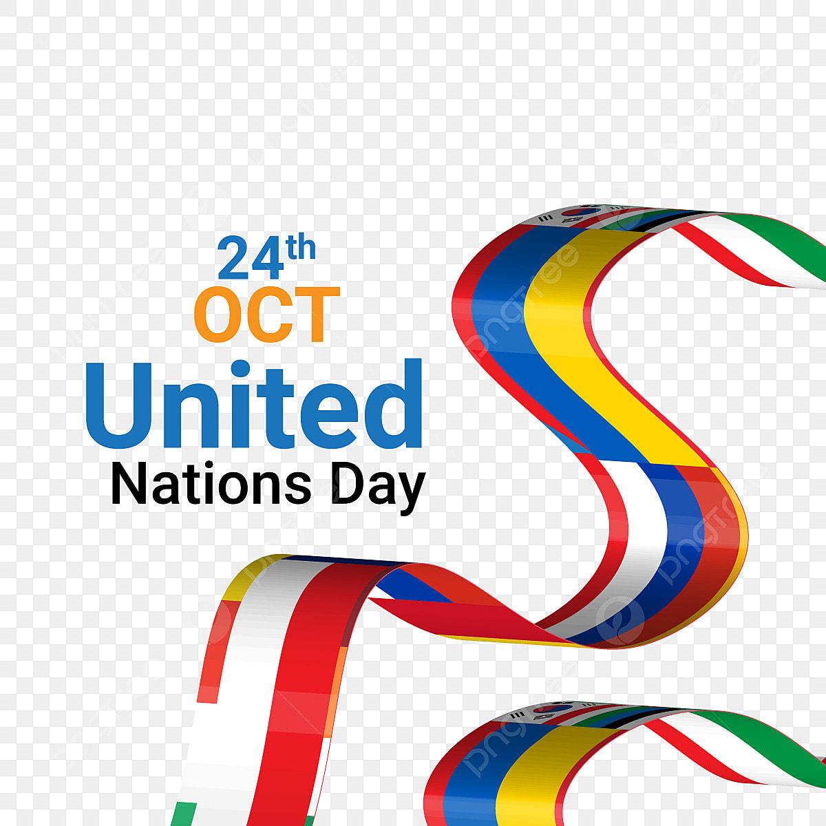 United nations clipart transparent background united nations day with waves flag wave wave flag united nations day png image for free download