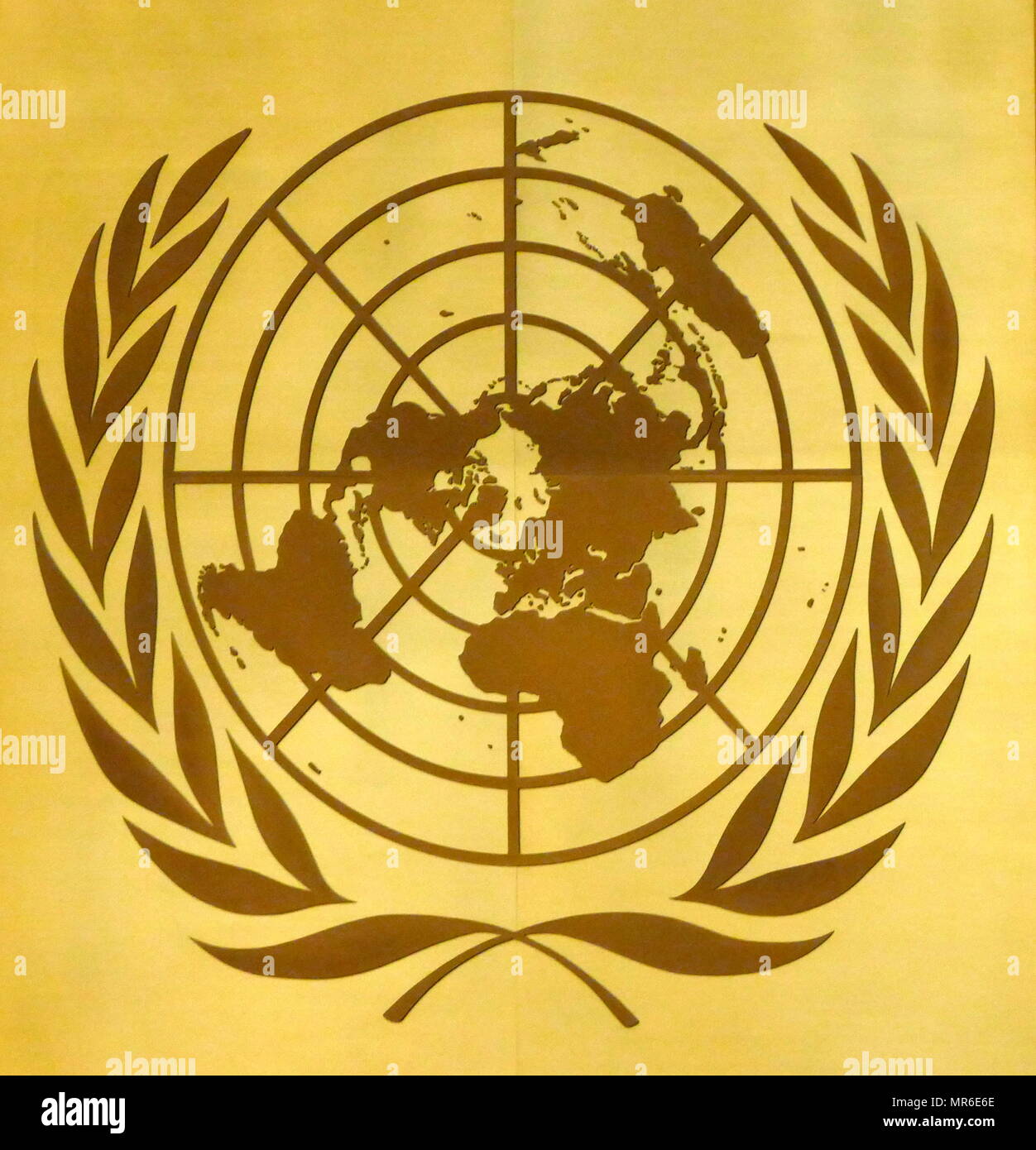 United nations emblem hi