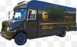 Ups truck png