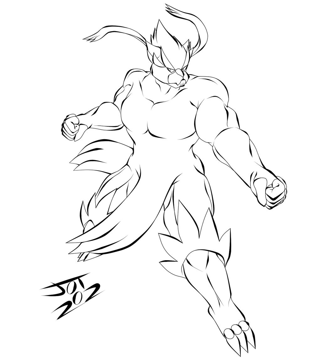 Urshifu single strike style line art by jot on