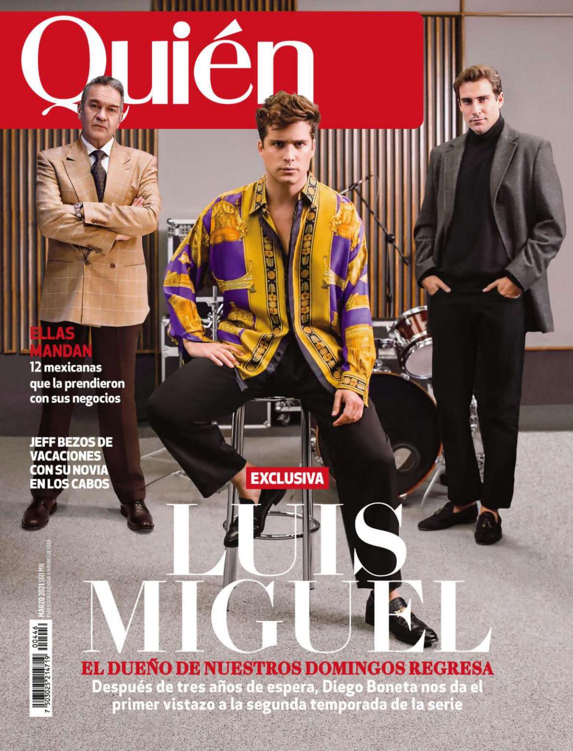 Quiãn marzo luis miguel el dueão de nuestros domingos regresa by expansionpublishing