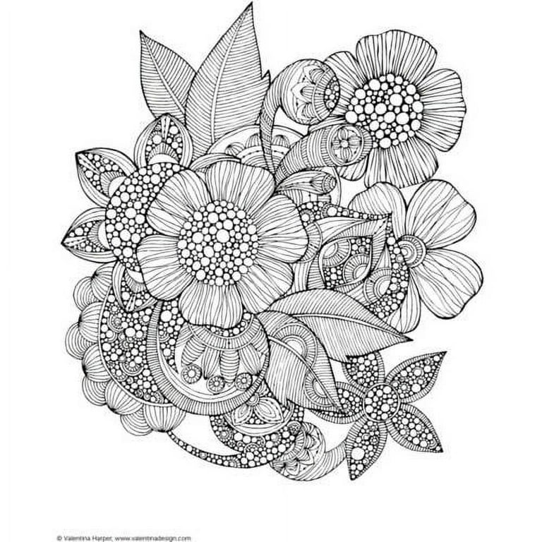 Design originals creative coloring book art activity pages to relax and enjoy