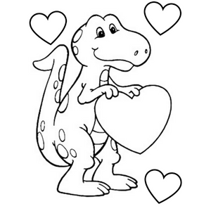 Valentines day coloring book for kids filled images unicorn mermaid cute animals dinosaur sweet hearts and more my big gift and colouring book