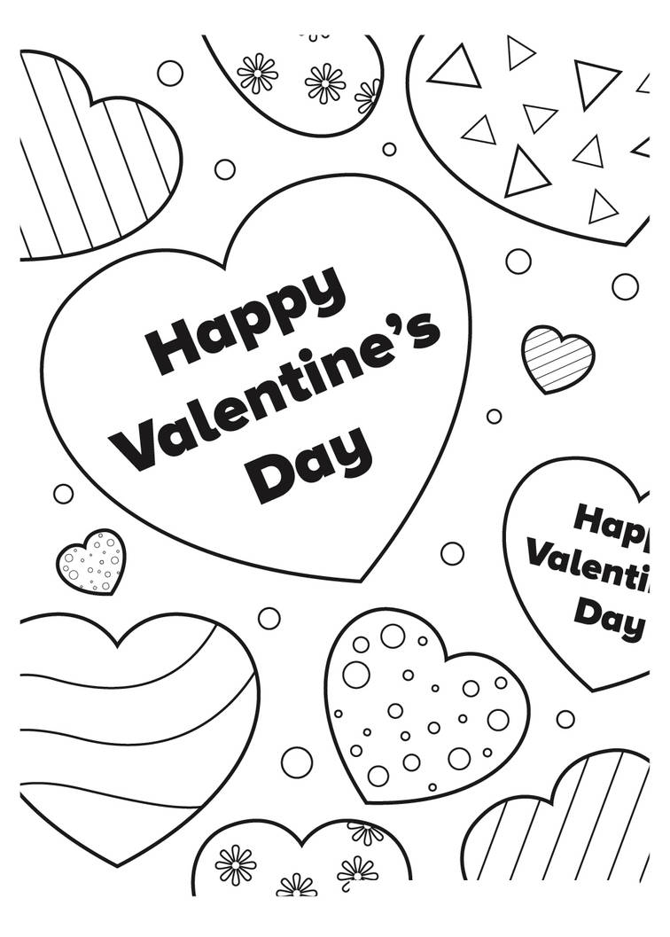 Valentines day coloring pages by coloringpageswk on