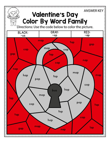 Free valentines day worksheets for kindergarten â my nerdy teacher