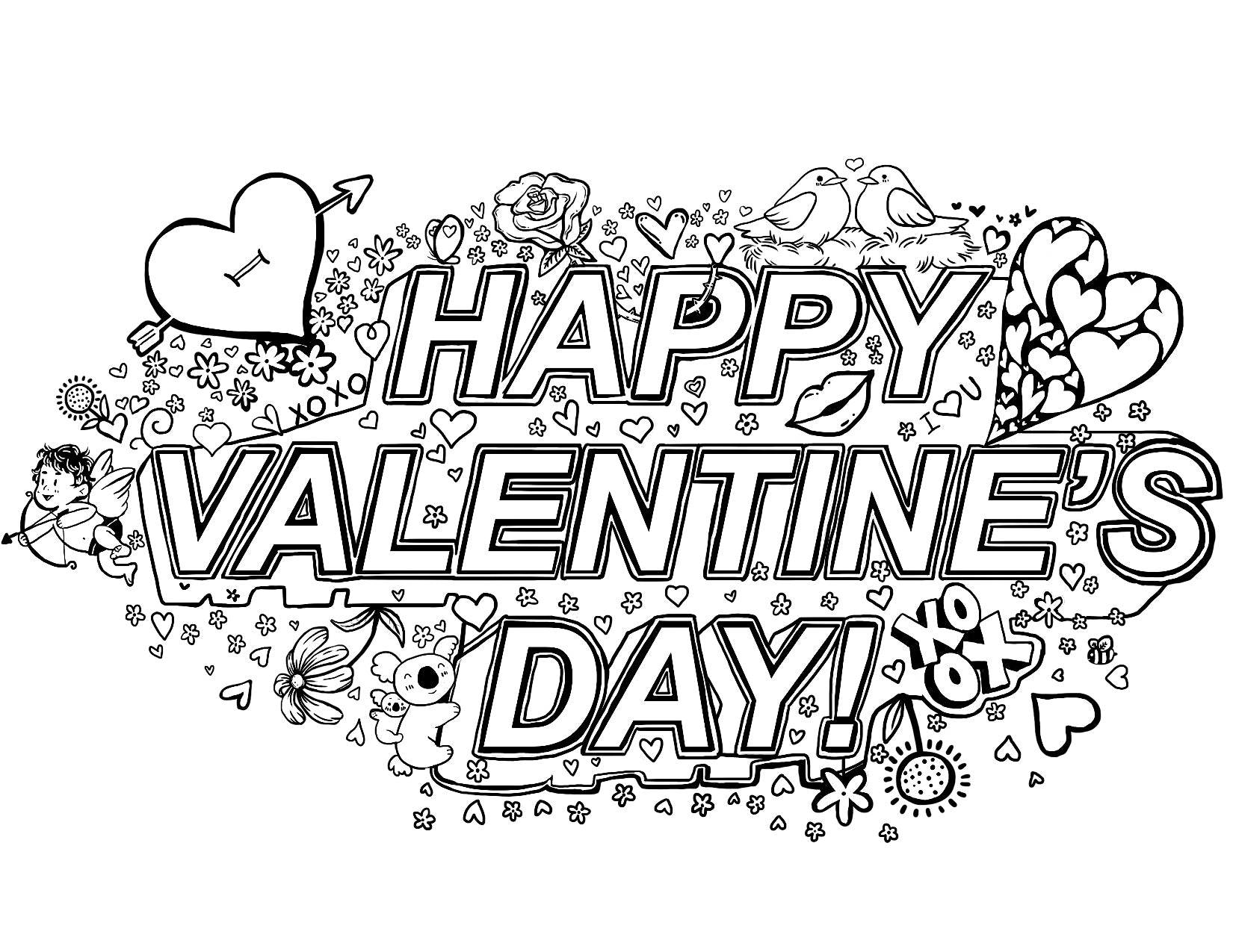 Diy valentines day coloring cards â erin bakers