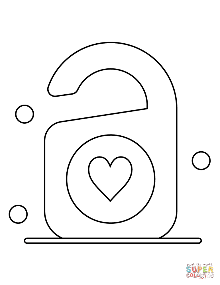 Valentines day love tag coloring page free printable coloring pages