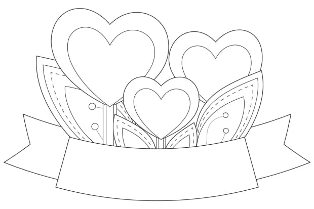 Free printable valentines day coloring pages for kids and adults