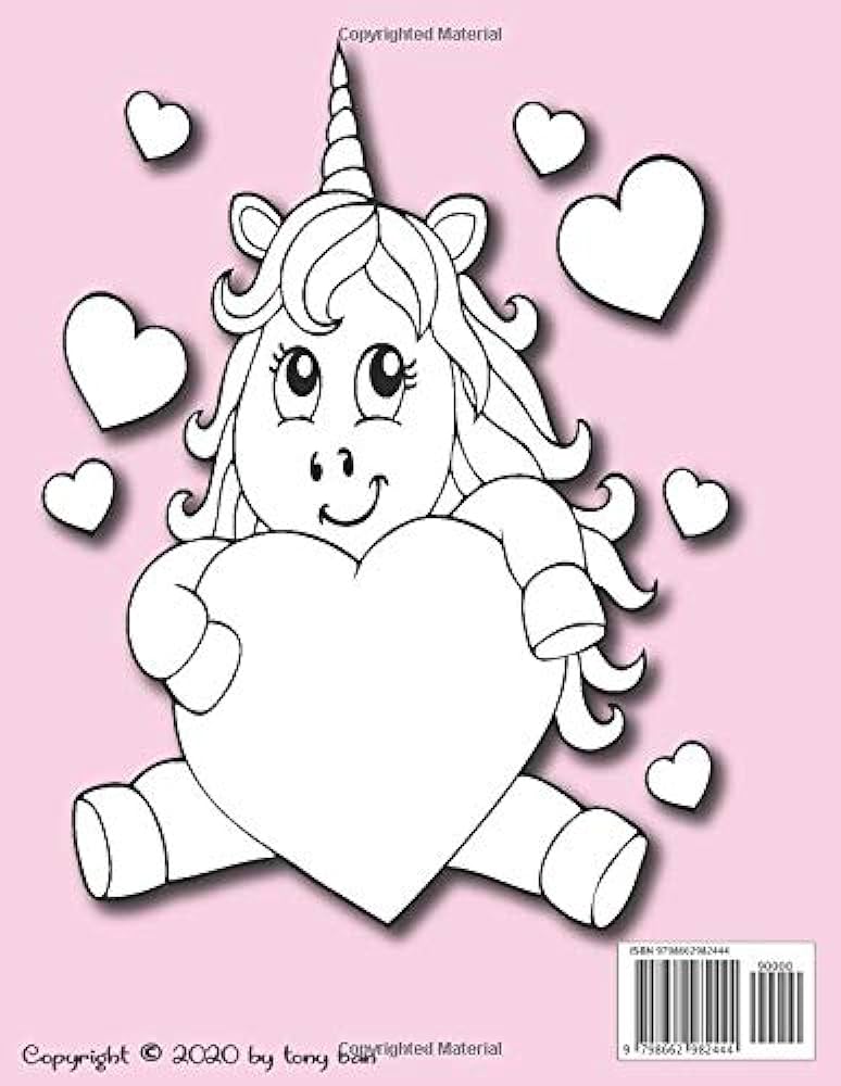My unicorn coloring book for kids subtitlemagical unicorn coloring book for girls boys and anyone who loves unicorns a beautiful collection of unicorns illustrations unique coloring pages by