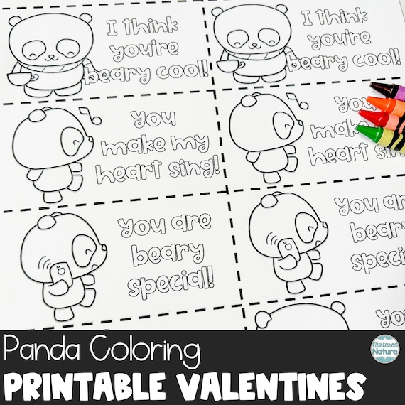 Panda valentinstag malvorlagen fãr kinder panda malvorlagen zum ausdrucken fãr kinder panda geschenk valentinstag karte