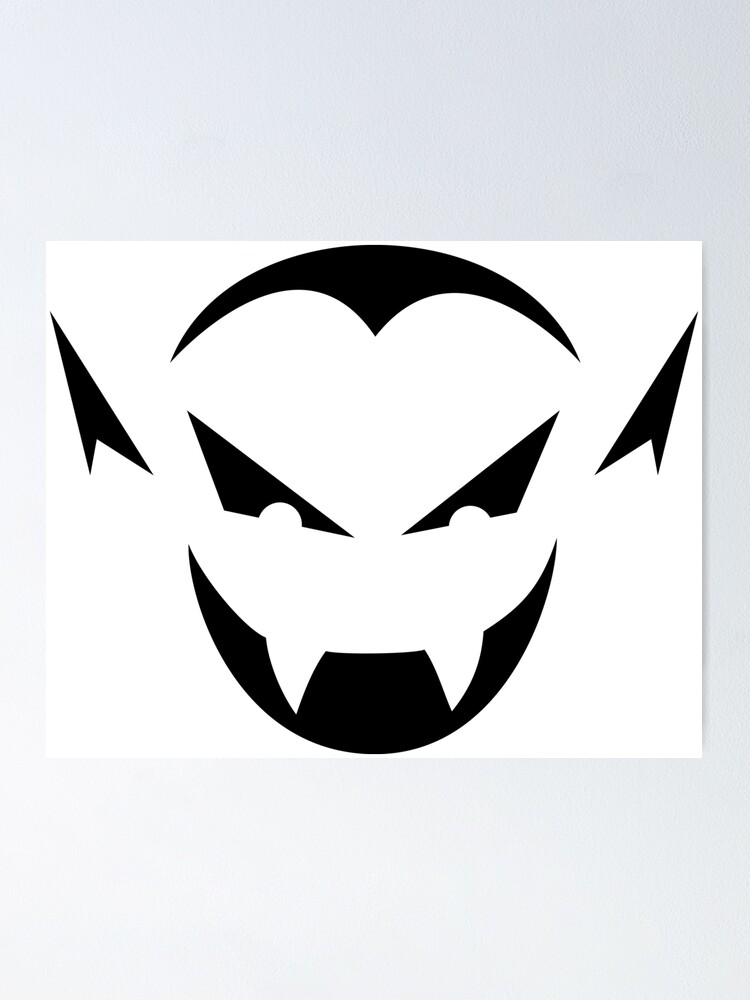 Scary vampire jack o lantern halloween poster for sale by elvin dantes
