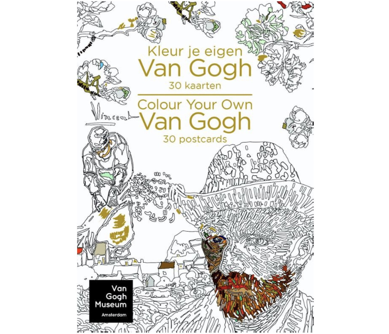 Discover color your own van gogh coloring book here