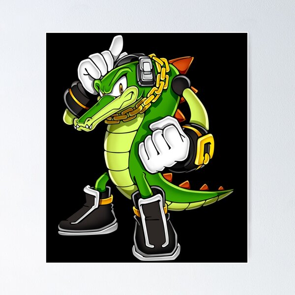 Vector the crocodile sonic classic t