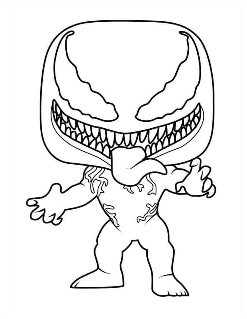 Venom coloring pages by coloringpageswk on