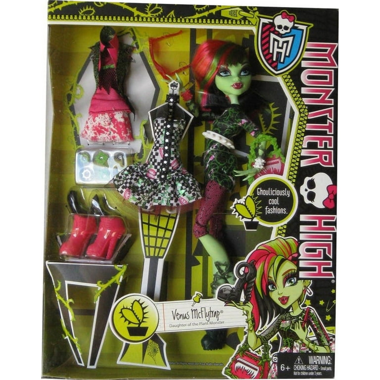 Monster high i love fashion venus mcflytrap doll mattel bhm nrfb