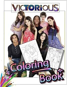Victorious coloring book beautiful color wonder unofficial books for adults perfectly portable pages totoya shoda books