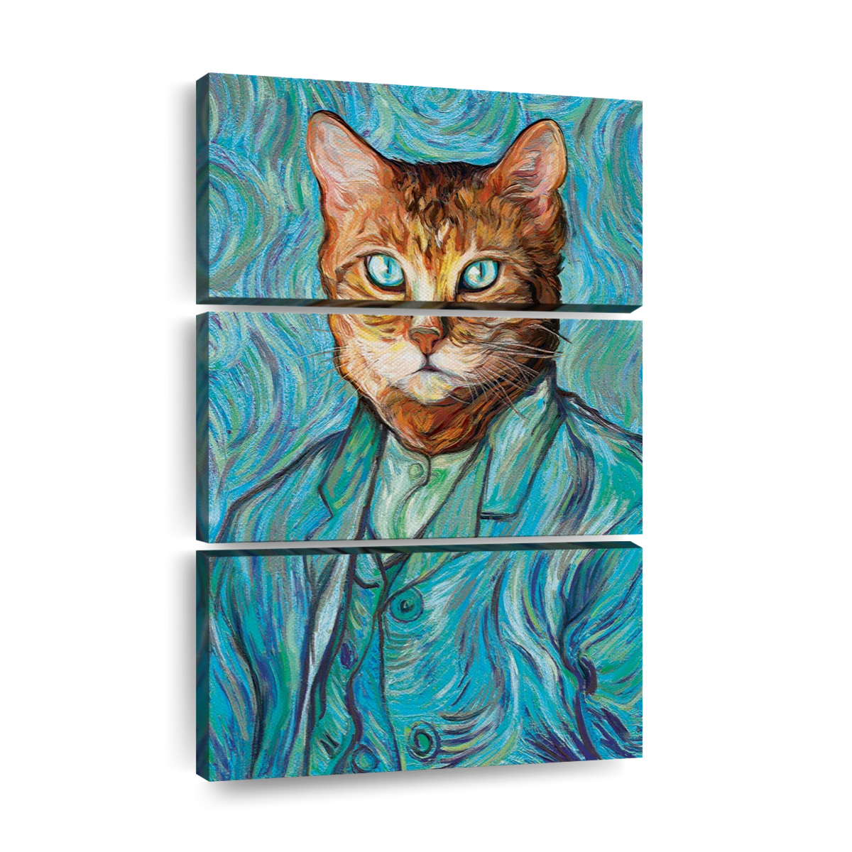 Funny cat wall art paintings drawings photograph art prints