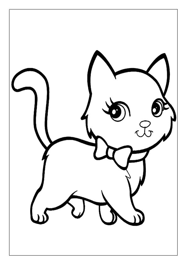 Mãlarbilder katt