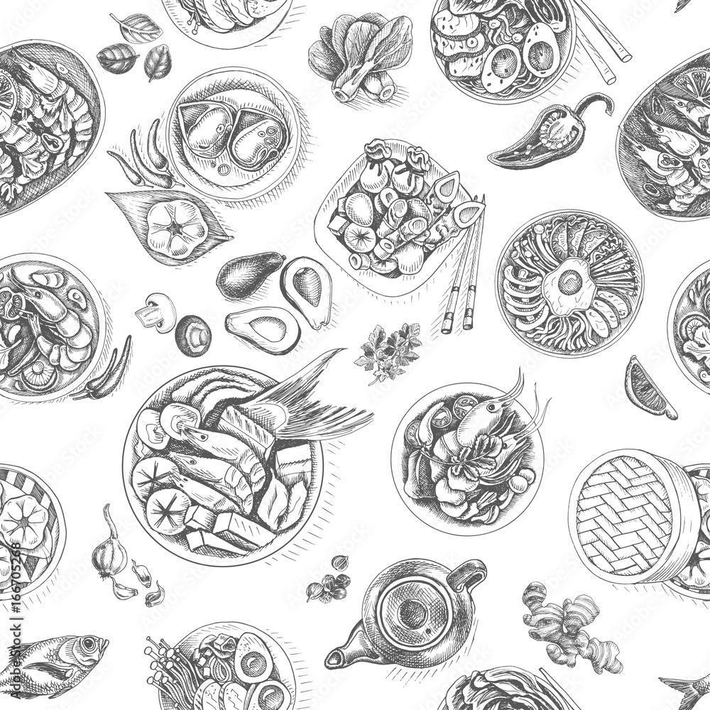 Vector illustration sketch
