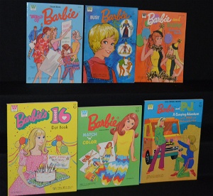 Whitman s barbie coloring books