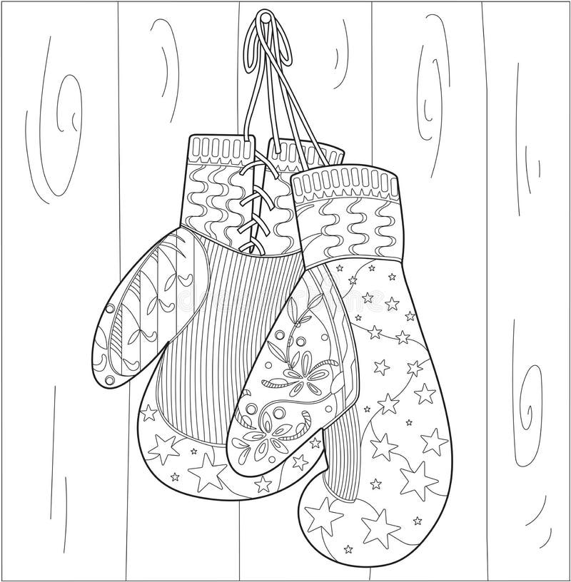 Boxing gloves sketch stock illustrations â boxing gloves sketch stock illustrations vectors clipart