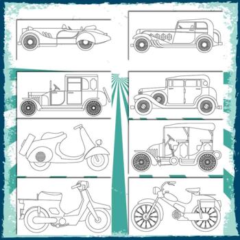Vintage cars coloring pages printable coloring sheets x