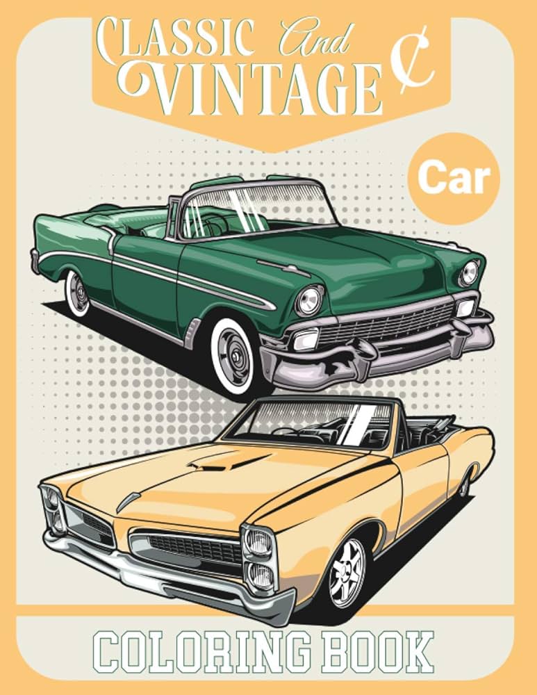 Classic and vintage r coloring book a collection of iconic rs relaxation coloring pages for kids and r lovers top rs coloring book great gift for old and vintage r lover
