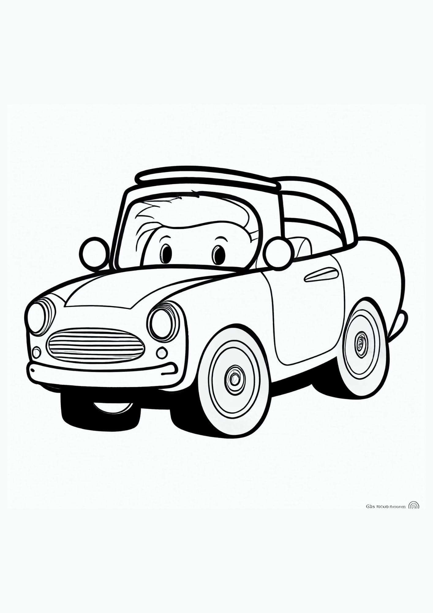 Car coloring pages for free printable