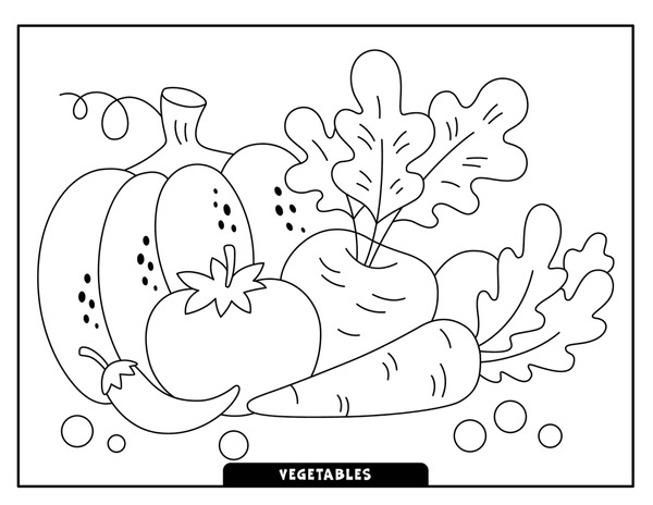 Thousand coloring pages food royalty