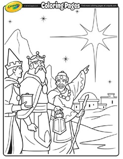 Winter free coloring pages