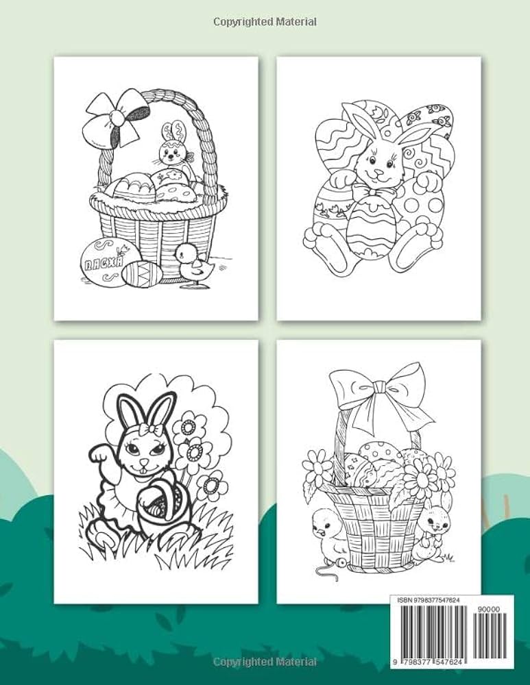 Easter loring book for kids