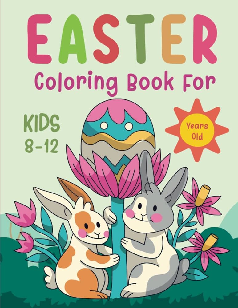 Easter loring book for kids