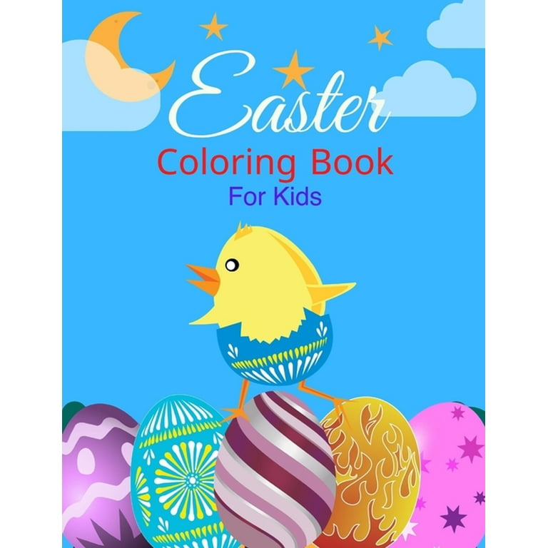 Easter coloring book for kids ages
