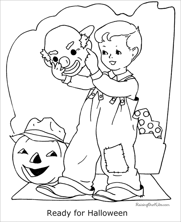 Halloween coloring pages