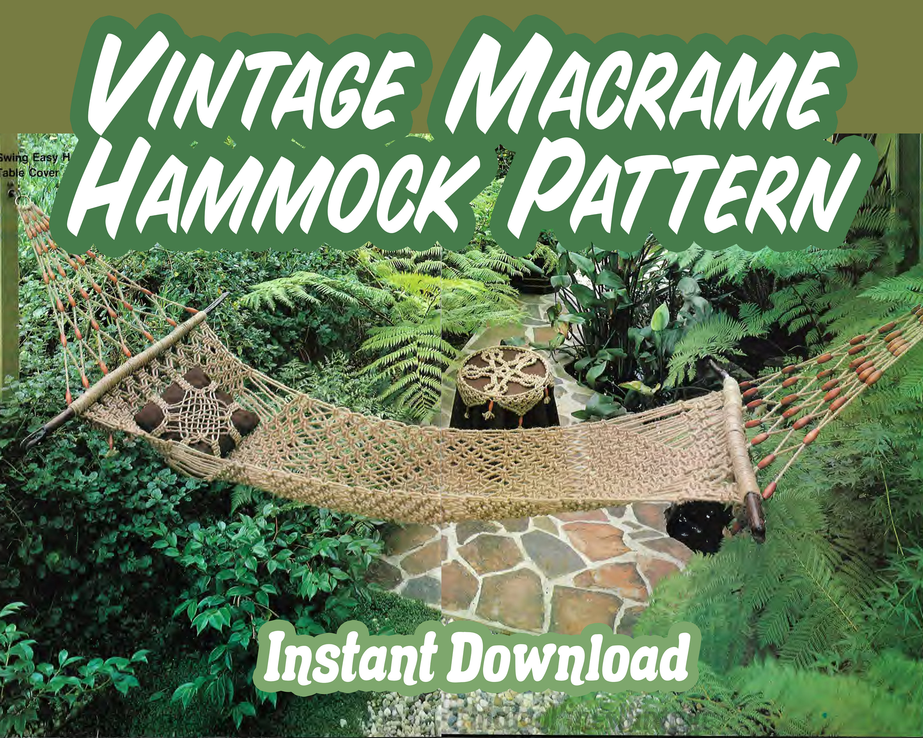 Vintage hammock