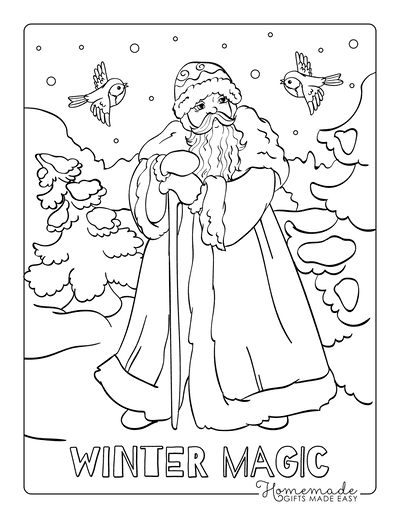 Best santa coloring pages for kids adults free printable pdfs