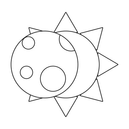 Sun moon coloring page stock illustrations cliparts and royalty free sun moon coloring page vectors