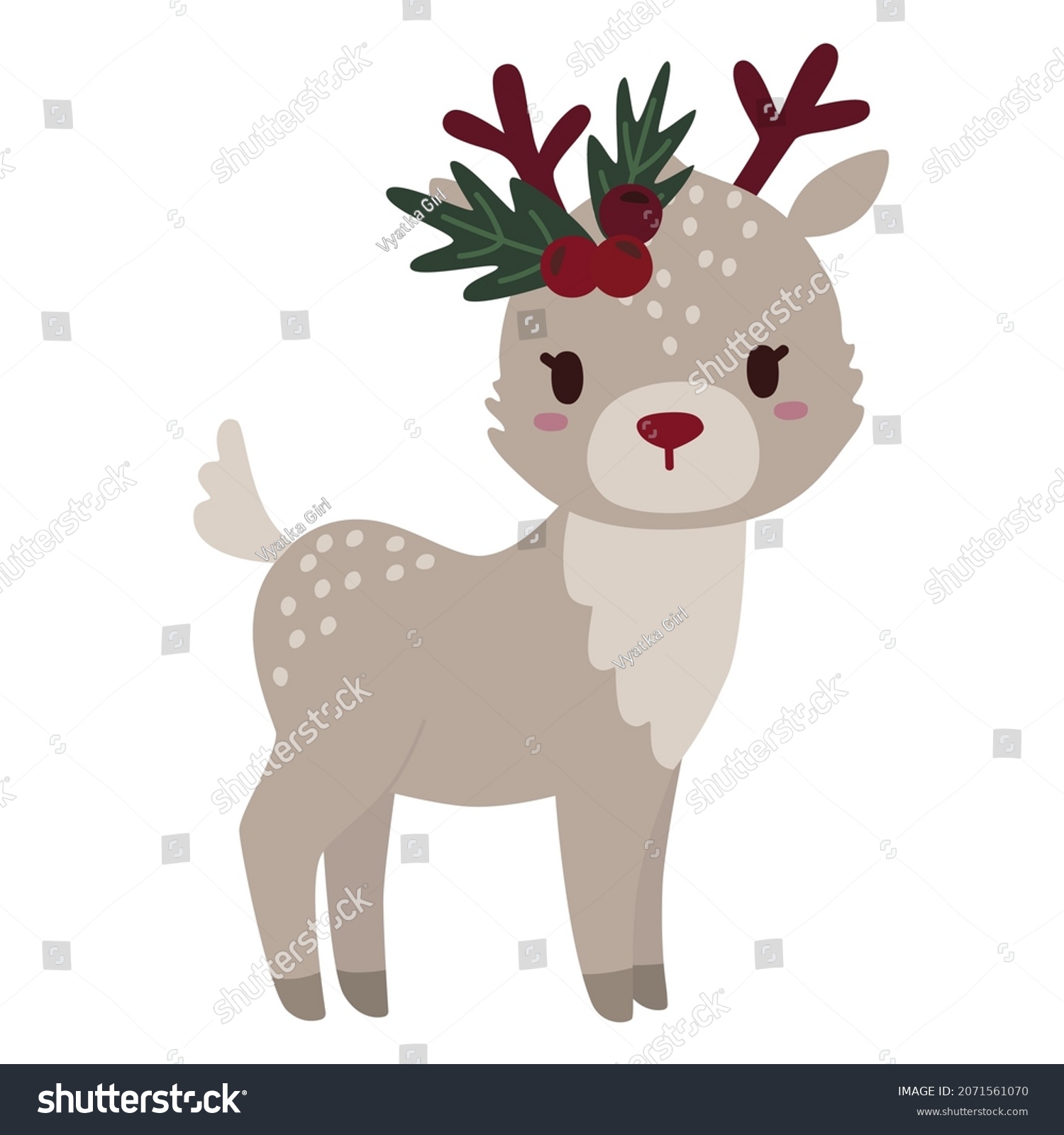 Thousand christmas reindeer clipart royalty