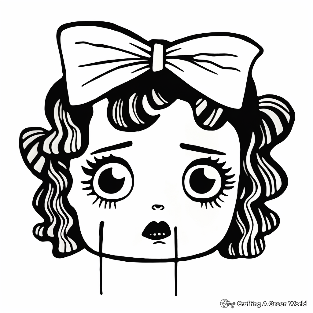Sad face coloring pages