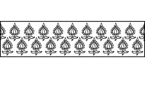 Vintage decorative divider coloring page free printable coloring pages