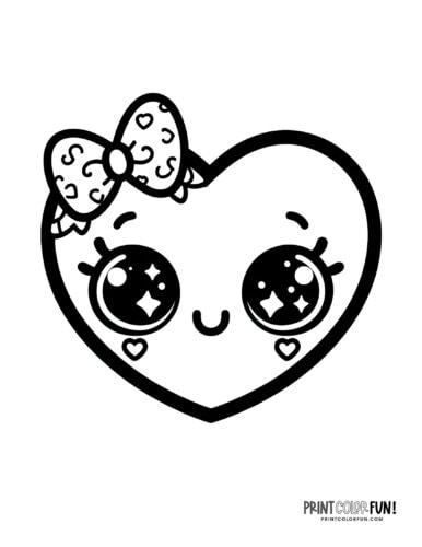 Printable heart coloring pages a huge collection of hearts for coloring crafting learning at